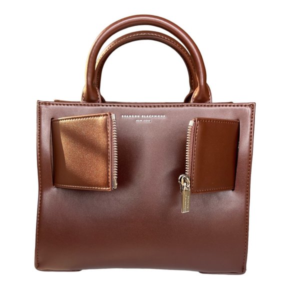 Brandon Blackwood Medium Kuei Vegan Leather Bag - Picture 2 of 7